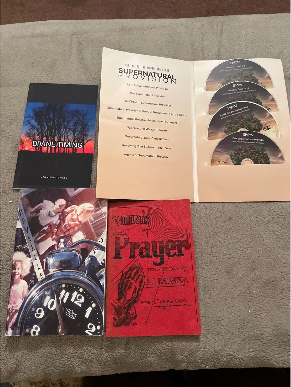 Religious Books and Supernatural Provision CD Set